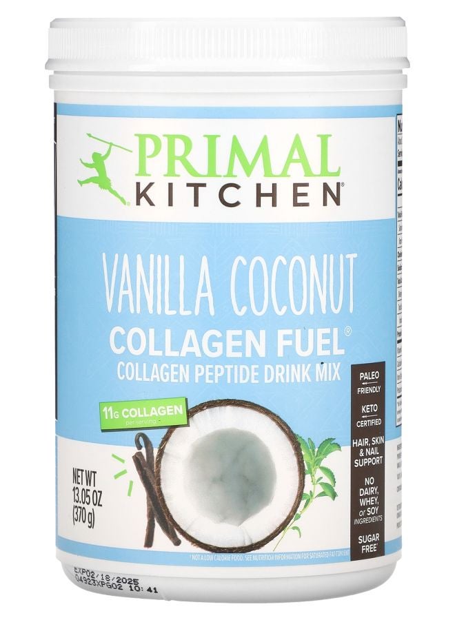 كولاجين فيول فانيلا جوز الهند 13.05 أونصة (370 غ)