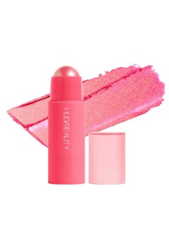 Huda Huda Beauty Cheeky Tint Blush Stick  Proud Pink Cool Bubblegum Pink  017 oz  5 g 