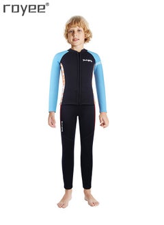 Royee Kids Wetsuit 2.5mm Neoprene Kayaking Scuba Snorkeling Boating Child Wet Suit  - Image 1