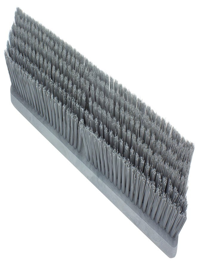 SPARTA 41890EC23 Omni Sweep Plastic Push Broom Head, Heavy Duty, Industrial Broom With Color Code System For Outdoor, Indoor, Garage, Concrete, Patio, Kitchen, Bathroom, 18 Inches, Gray - Image 4