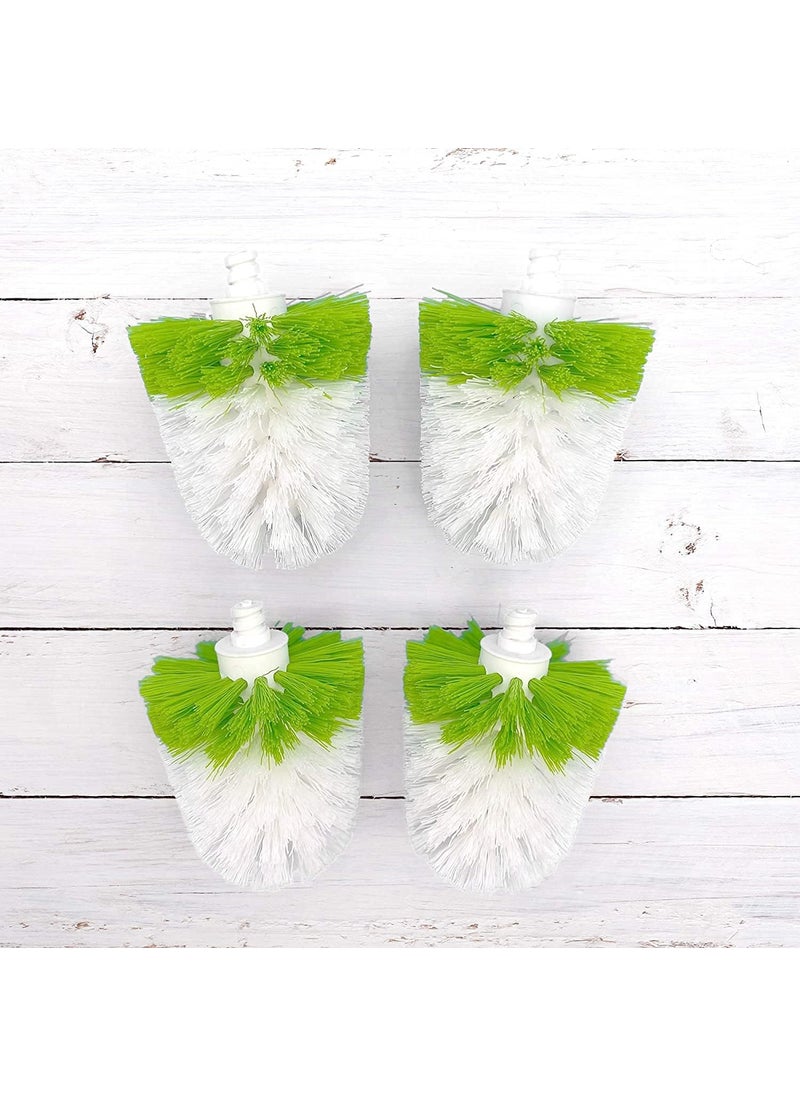 greenland Greenland Biodegradable 4 Toilet Brush Replacement Heads Compatible with OXO 1043632 Good Grips Toilet Brush Replacement Head  The OXO 1281600 Good Grips Toilet Brush 4Pack  - Image 1