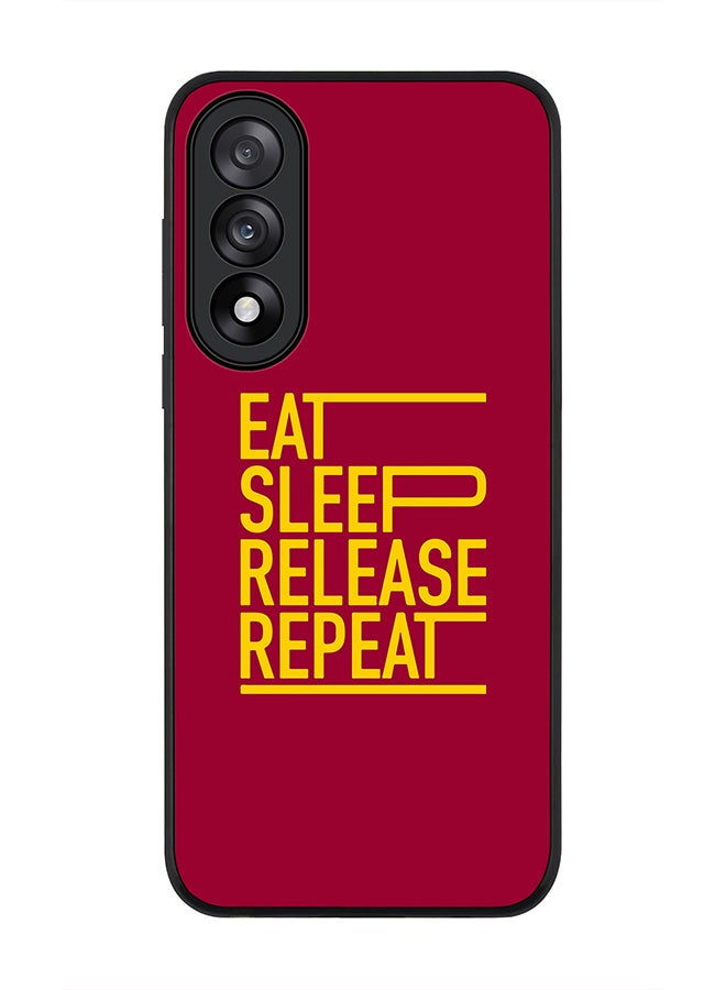Stylizedd For OnePlus Nord 5 / Ace 5 Ultra Case,Slim fit Camera Protection, Shockproof Thin Phone cover  - Eat Sleep Release Repeat