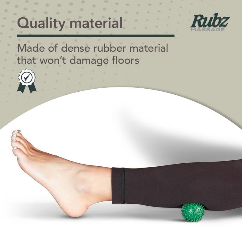 Due North Foot Rubz Hand & Back Massage Ball - Relieve Pain from Plantar Fasciitis, Tight Muscles & Sore Feet - Massage Tool - Image 4