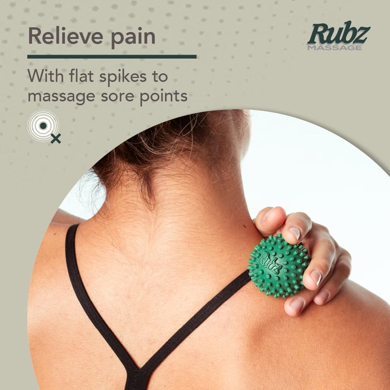 Due North Foot Rubz Hand & Back Massage Ball - Relieve Pain from Plantar Fasciitis, Tight Muscles & Sore Feet - Massage Tool - Image 2