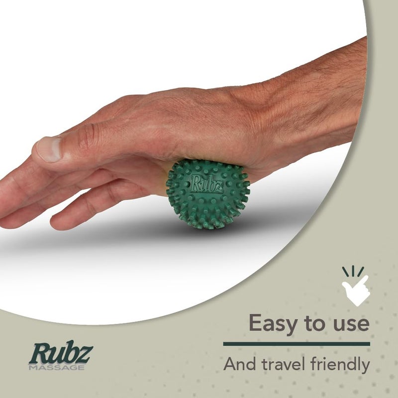 Due North Foot Rubz Hand & Back Massage Ball - Relieve Pain from Plantar Fasciitis, Tight Muscles & Sore Feet - Massage Tool - Image 3