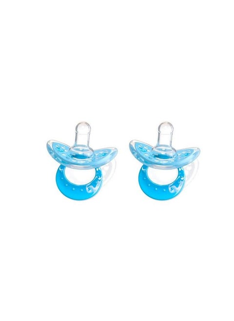 Ultra Care Orthodontic Pacifier With Case For Babies 3 Months Onwards (Blue)