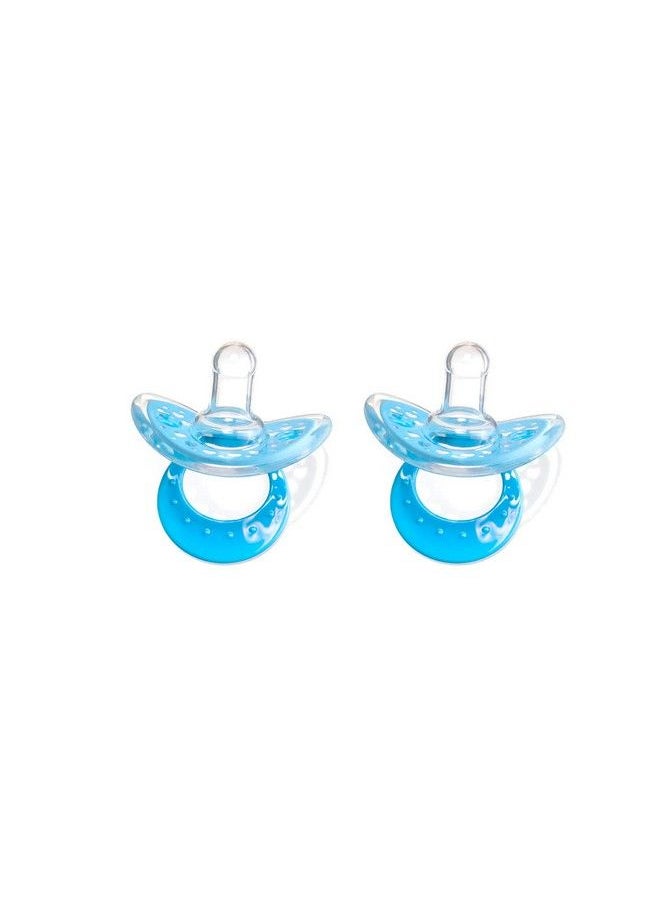 Fisher-Price - Ultra Care Orthodontic Pacifier With Case For Babies 3 Months Onwards (Blue) - Image 1