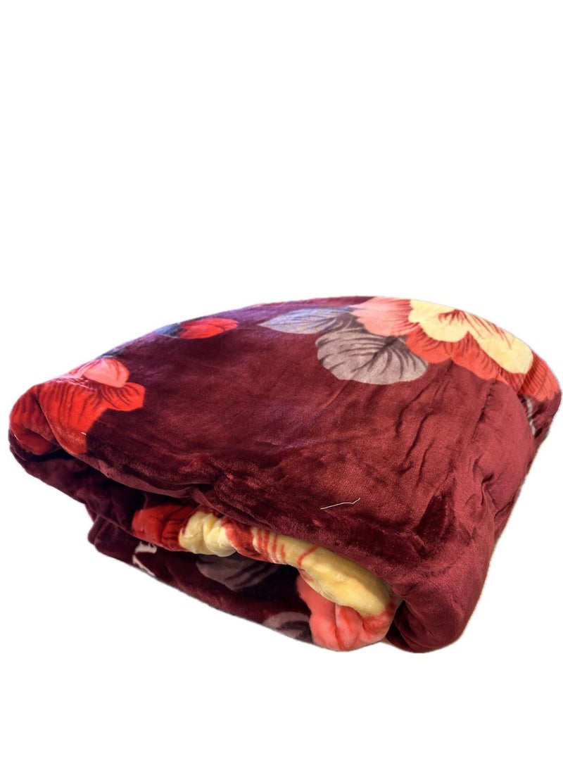 MAARYA LOVE 2 PLY SUPER SOFT EMBOSSED BLANKET - Image 4