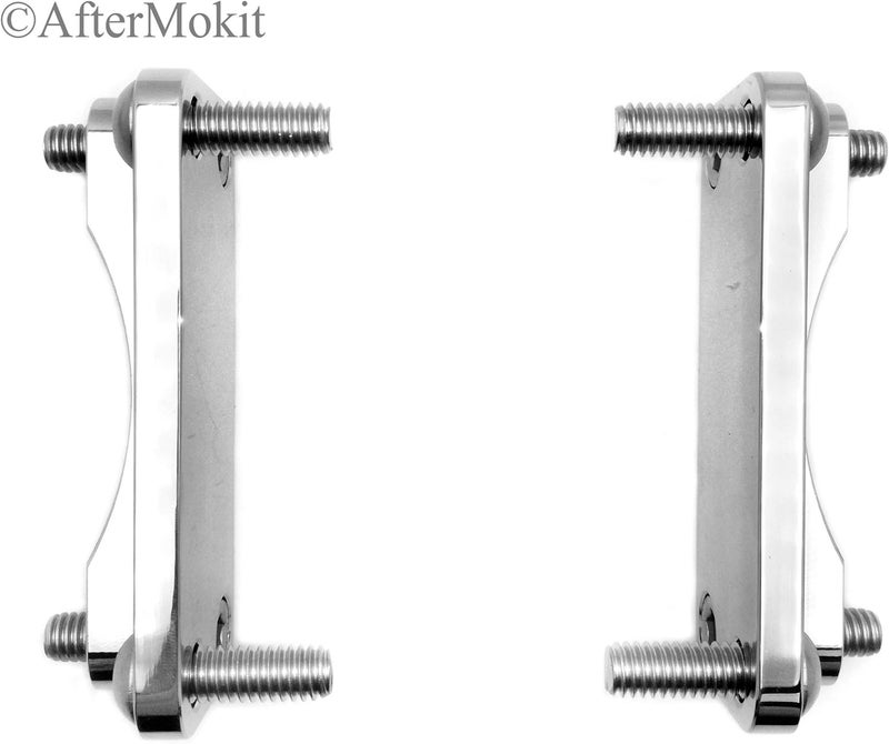 HASkulle AfterMokit Front Fender Risers 3 Inch Hole Center Adapter for Harley Davidson Models - Image 4