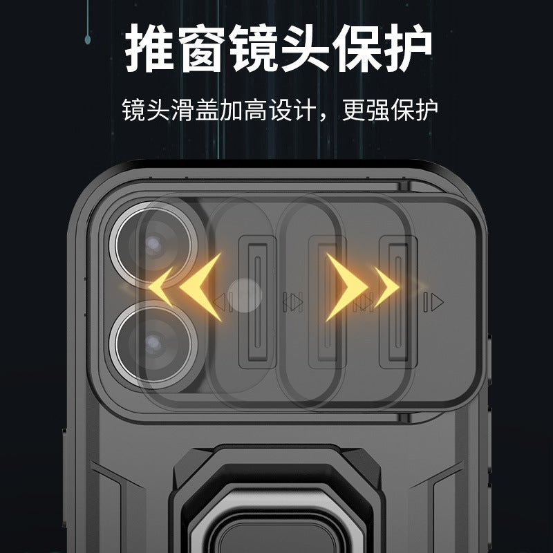MagSafe iPhone 15 Pro Scratch Resistant TPU Protective + PC Case for iPhone 15 15 Plus 15 Pro 15 Pro Max and Kickstand in Silver Grey - Image 2