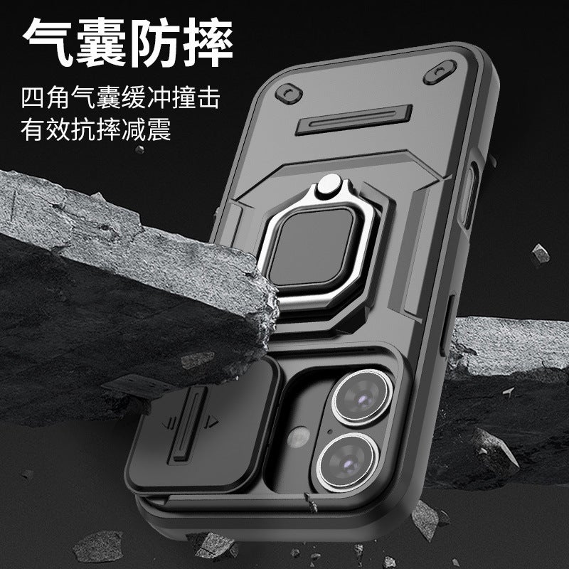 MagSafe iPhone 15 Pro Scratch Resistant TPU Protective + PC Case for iPhone 15 15 Plus 15 Pro 15 Pro Max and Kickstand in Silver Grey - Image 3
