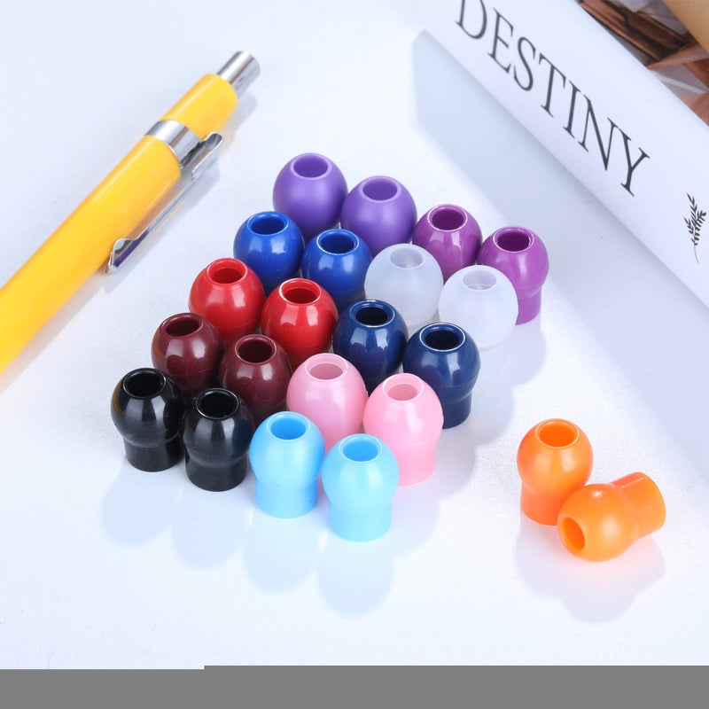 BBTO 36 Pieces Replacement Ear Tips for Stethoscopes, Universal Soft-sealing Earbuds(Rainbow Color) - Image 5