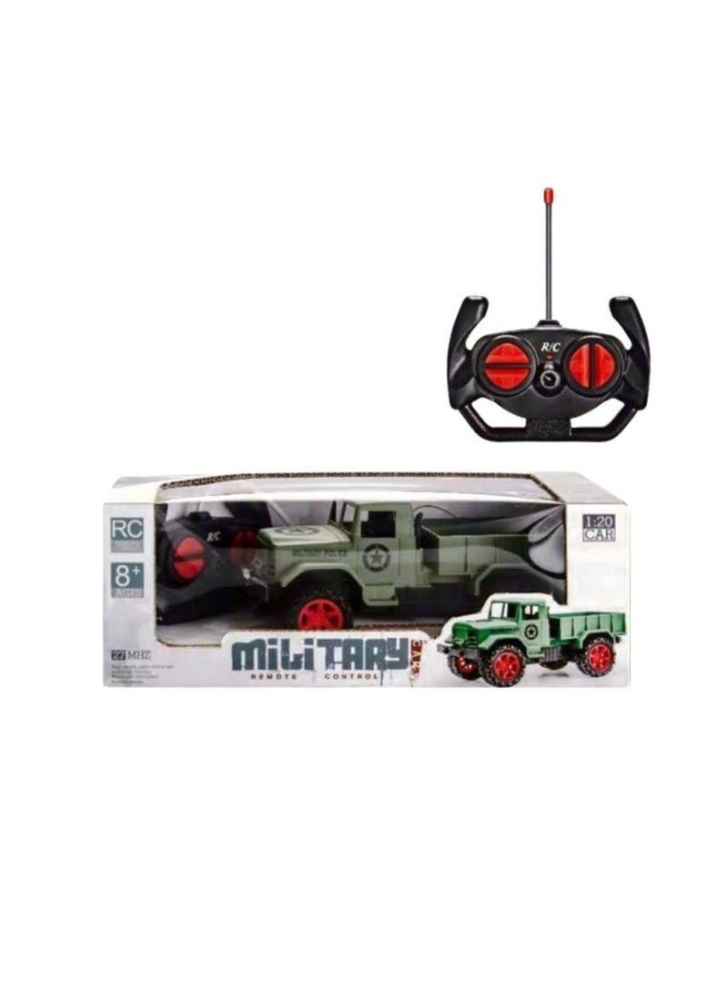 Remote Control Military Vehicle Car For Kids