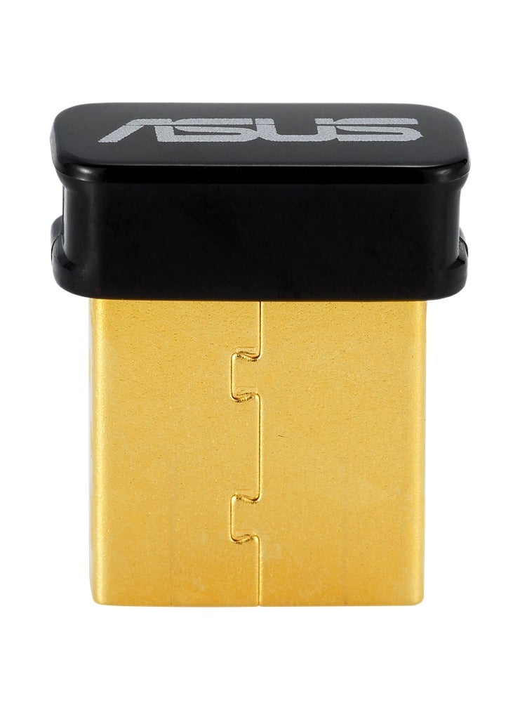 Asus USB N10 Nano Adapter Wi-Fi Dongle WLAN 150 Mbit/s, USB 2.0, 150 Mbps Wi-Fi transmission rate, 2.4GHz Wi-Fi frequency band - Black - Image 5