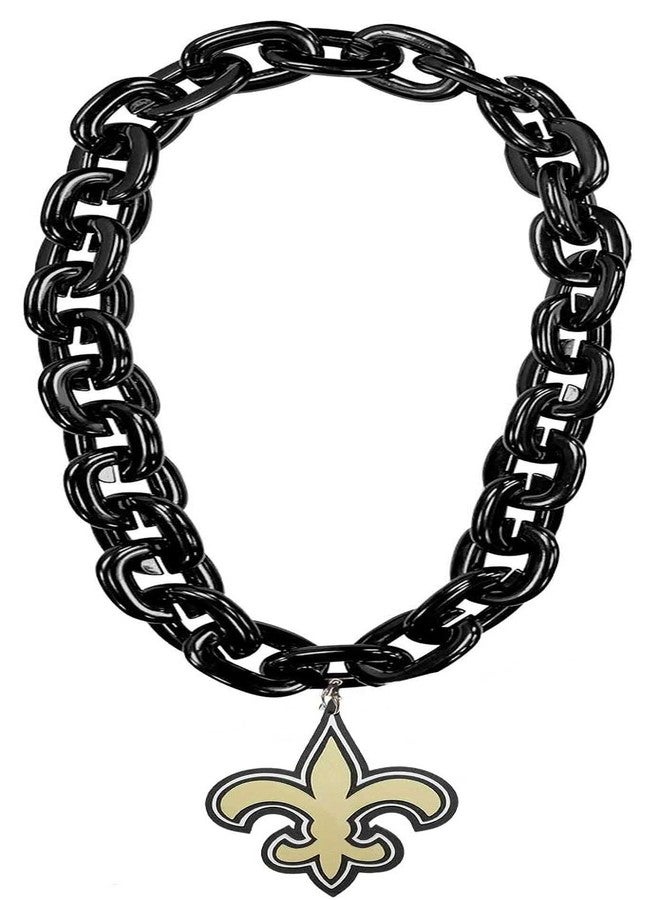 aminco New Orleans Saints NFL Fan Chain, Black - Image 2