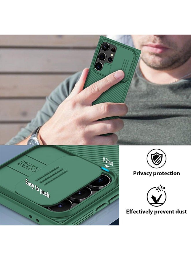 Muyixin Case for Samsung Galaxy S24 ultra (2024) with Camera Slide Protection Cover (Green) - Image 4