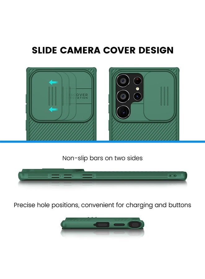 Muyixin Case for Samsung Galaxy S24 ultra (2024) with Camera Slide Protection Cover (Green) - Image 2