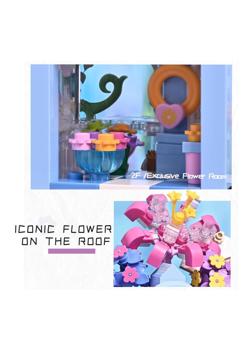 City Qman Greenness Flower Store Building Blocks Toy (311 PCS)  - Image 5