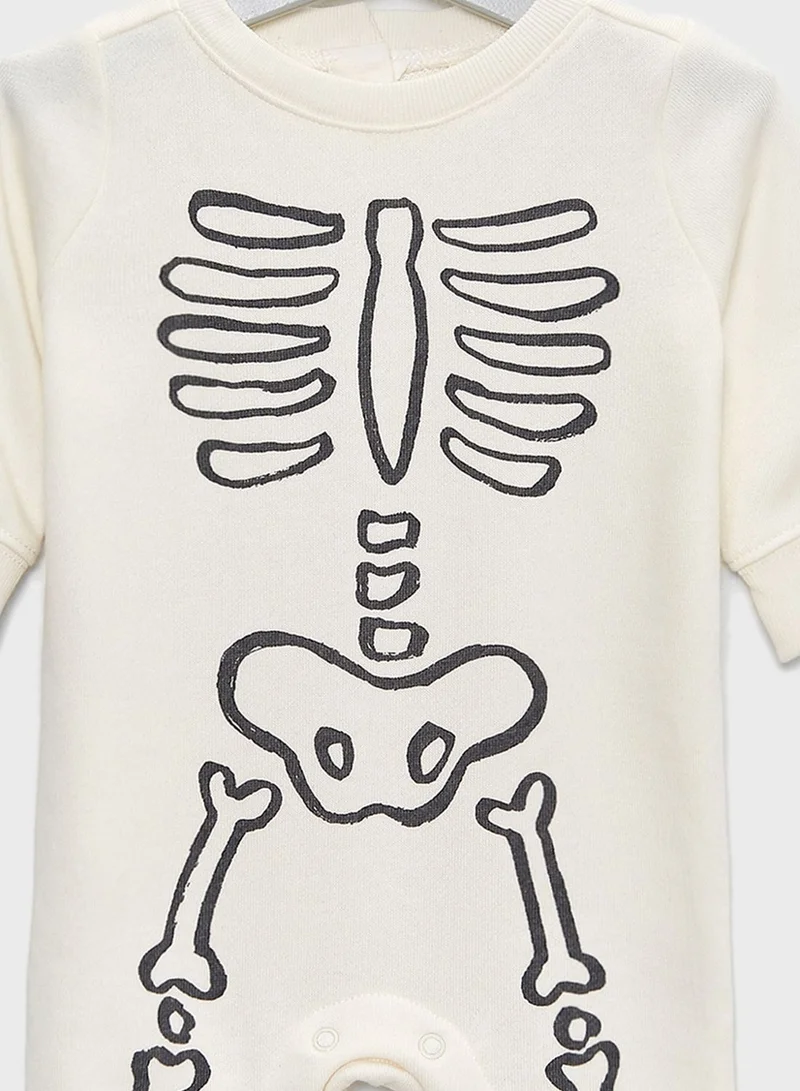 GYMBOREE Infant Skeleton Romper