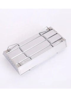 Generic Foldable Stand Charcoal BBQ Grill Stainless Steel Large Area Portable Barbecue Grill for Outdoor Camping Garden Picnic Backyard Party  - Image 3