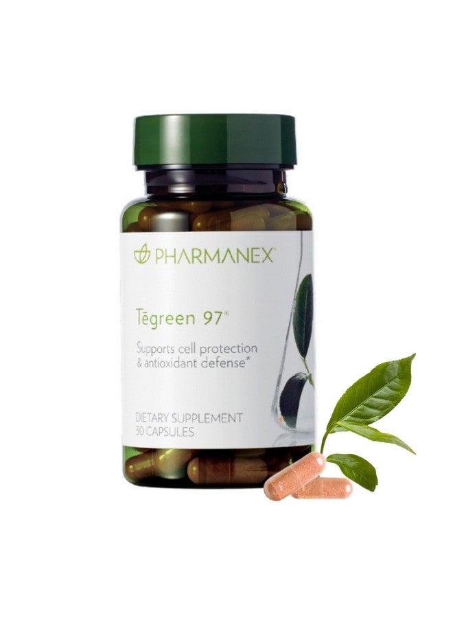 Nu Skin Pharmanex Tēgreen 97 | 30ct | Premium Green Tea Extract Capsules, Powerful Antioxidant & Metabolic Booster with Digestive Enzymes, Essential for a Healthy Lifestyle - Image 1