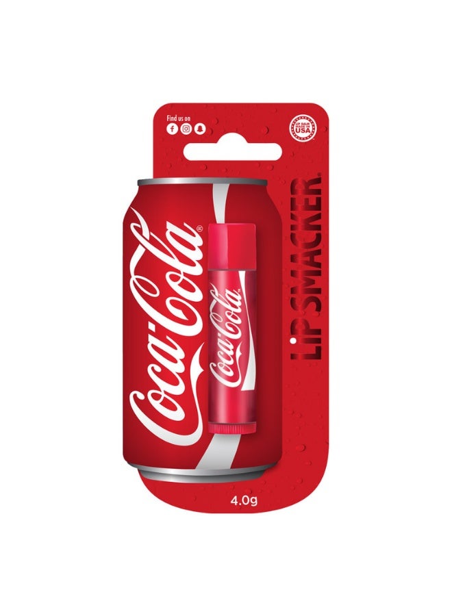 Lip Smacker Coca Cola Lip Balm Blister - Classic 4.0g New - Image 1