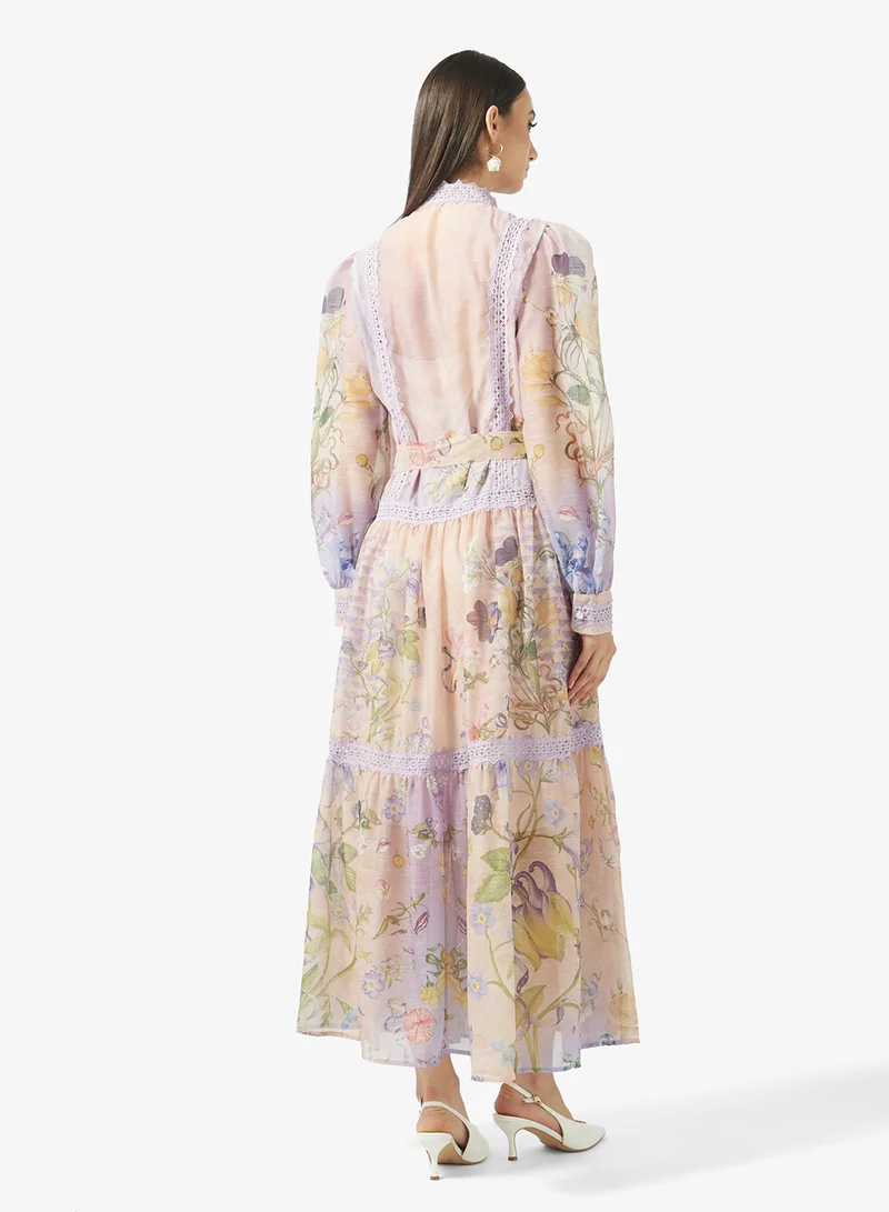 خزانة Printed A-line Dress