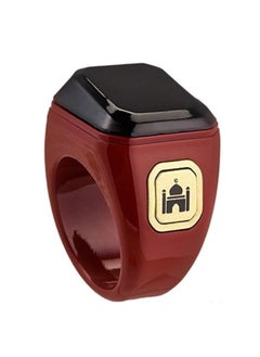 Generic Smart Rings for Men,Tasbih Rechargeable Finger Counter Prayer Smart Rings Unisex Multi-Language Rings Finger Counter Gifts, 5 Prayer Time Reminder App-Enabled Pray Trackers 20mm  - Image 4