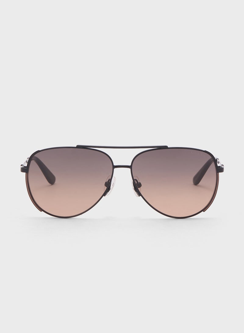 GUESS Uv-Protected Aviator Sunglasses - Image 2