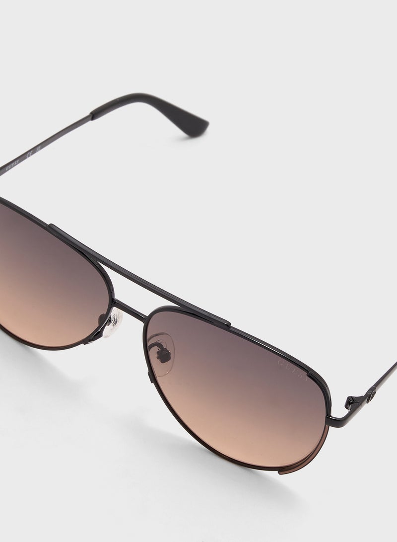 GUESS Uv-Protected Aviator Sunglasses - Image 4