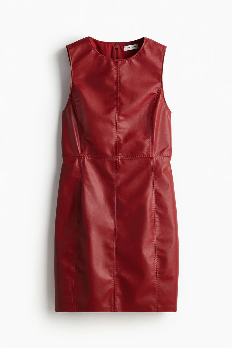 H&M Coated mini dress