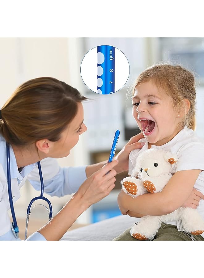 SYOSI Mini LED Flashlight Small Handy Reusable LED Torch Pen Flashlight with Stainless Steel Clip for Medical Checking Home and Outdoor Activities Pen Torch Light for Nurse Students Doctors (6 Pcs) - Image 5