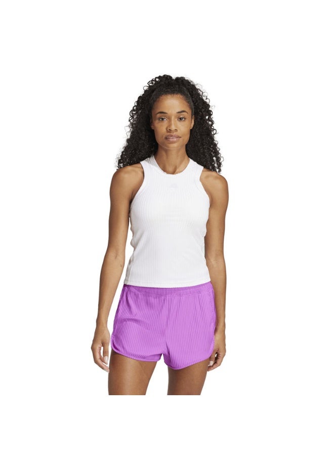 Adidas all seasonal rib fit tonal 3-stripes women tank top - Image 5