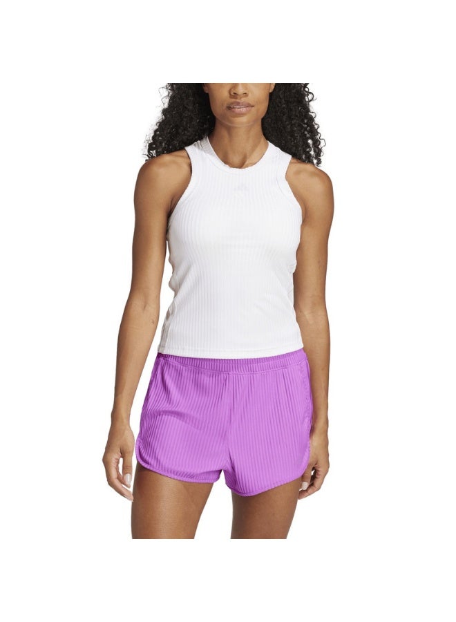 Adidas all seasonal rib fit tonal 3-stripes women tank top - Image 3
