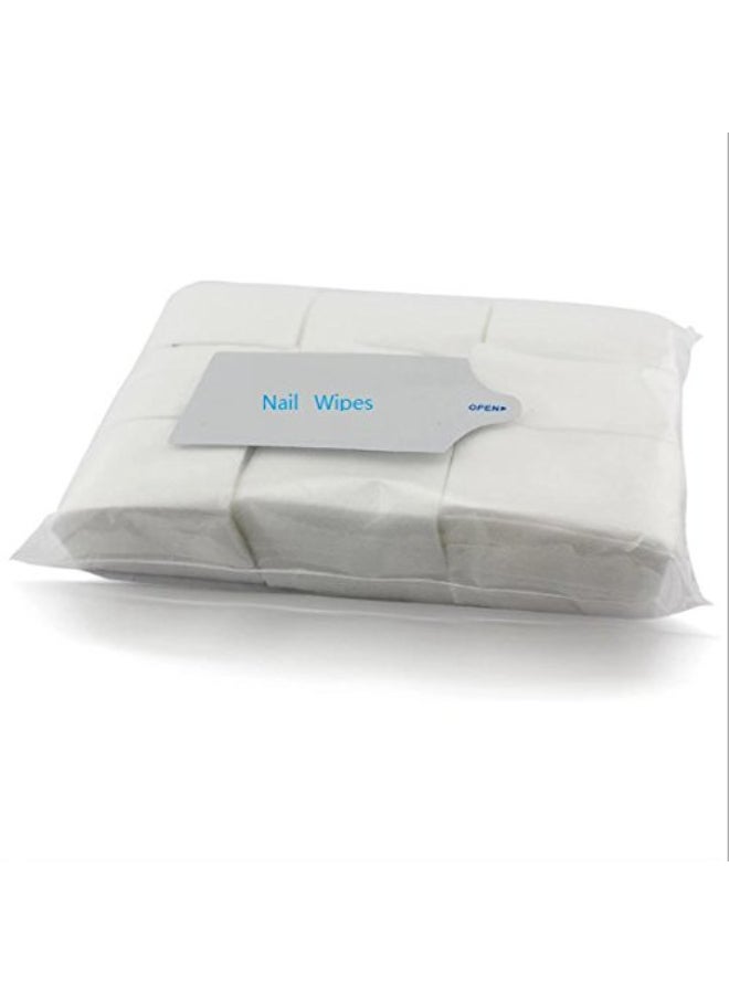 WOIWO 900PCS Nail Art Gel Polish Remover Wipes Cotton Pads Nail Cleaner - Image 1
