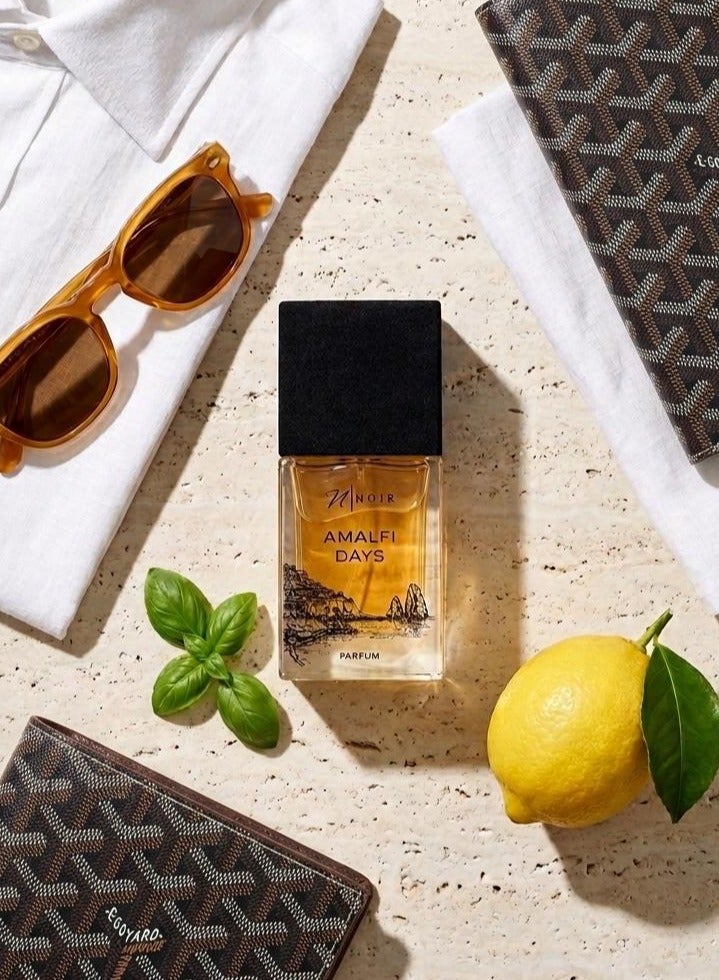 نوير عطر "نوار أمالفي دايز" (Noir Amalfi Days) - 55 مل | مزيج منعش من الحمضيات والمشمش والنعناع | عطر صيفي يدوم طويلاً للرجال والنساء - Image 3