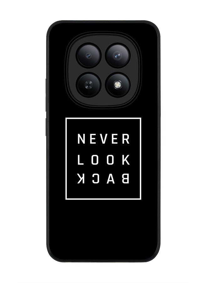 Stylizedd غطاء لهاتف Xiaomi Redmi Note 15 5G / Poco M8، حماية كاميرا نحيفة، غطاء هاتف مقاوم للصدمات - لا تنظر إلى الوراء - Image 1