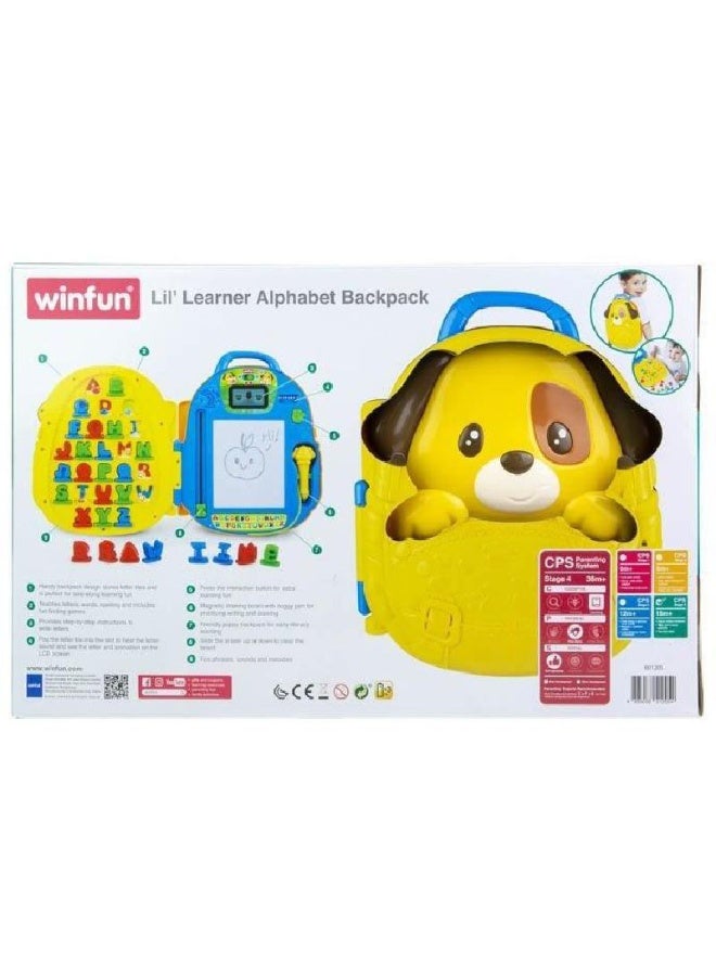 وينفان حقيبة ظهر WinFun Lil' Learner الأبجدية - Image 2