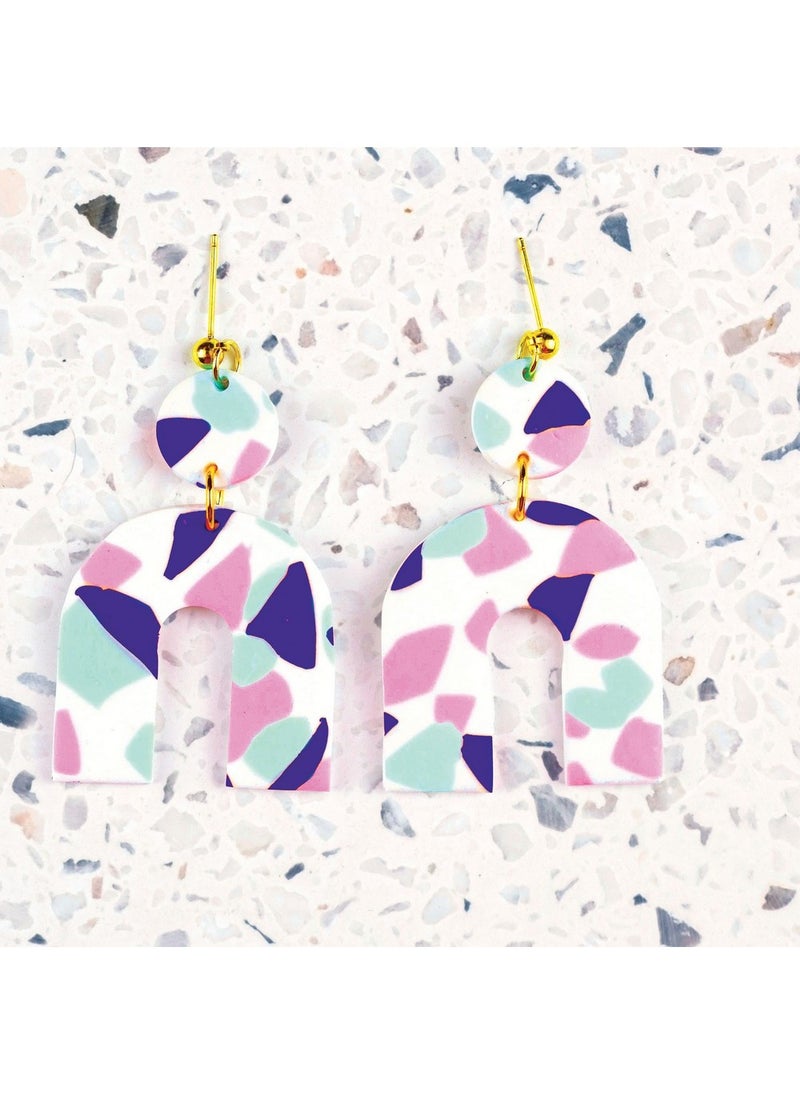 Hinkler Hinkler OMC Polymer Clay Jewellery Kit – DIY Craft Set for Making Custom Jewellery, Includes Colourful Polymer Clay, Tools, and Instructions, Create Unique Earrings, Necklaces, and Bracelets, Perfect Gift for Jewellery Lovers  - Image 5
