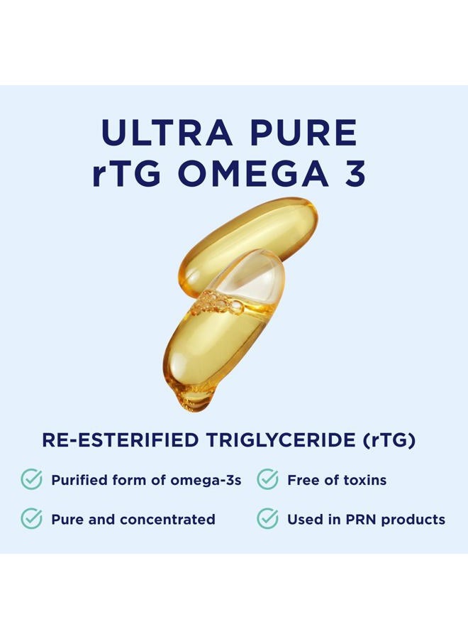 PRN Physician Recommended Nutriceuticals Omega Benefits Fish Oil 240 Softgels - Image 4