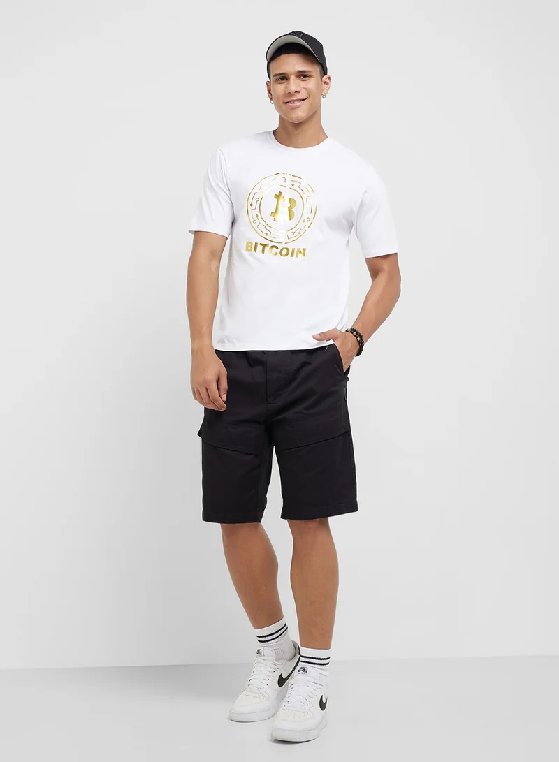Seventy Five Graphic Print T-Shirt