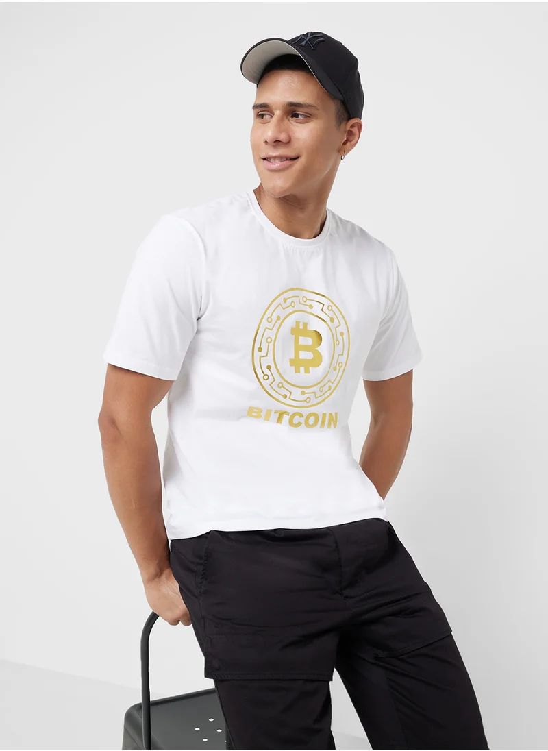 Seventy Five Graphic Print T-Shirt