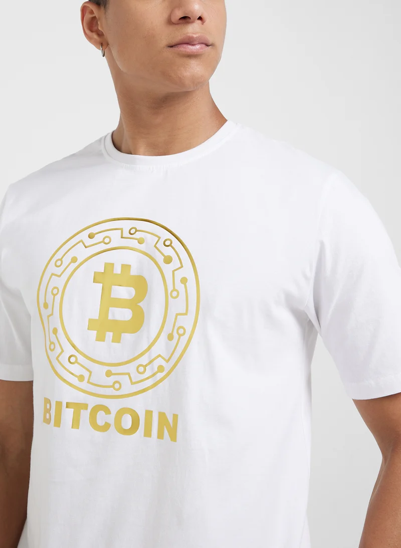 Seventy Five Graphic Print T-Shirt