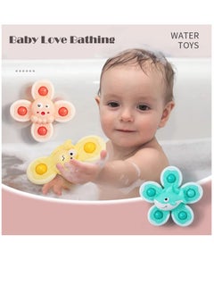 Soofam 4 PCS Baby Cartoon Marine Animals Fidget Spinner Kids Toys Colorful Gyro Toy Relief Stress Educational Fingertip For Birthday Gift  - Image 5