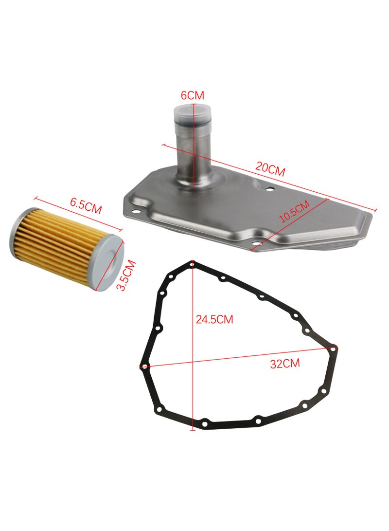 general Automotive parts transmission filter cooler gasket filter mesh set effectively prevents oil leaks. - Image 2