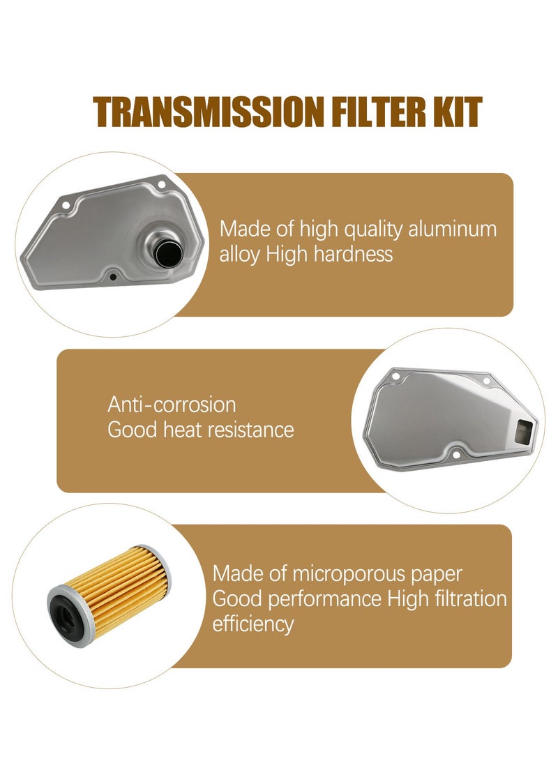 general Automotive parts transmission filter cooler gasket filter mesh set effectively prevents oil leaks. - Image 4