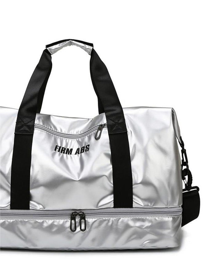 roaiss Fashion Waterproof Fitness Travel Bag Large Capacity Lightweight Sports Fitness Swimming Yoga Outdoor Travel Bag  - Image 3