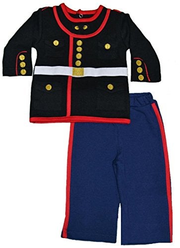TROOPER U.S Marine Corps Dress Blues Uniform Baby Outfit (0-3 Months) - Image 4