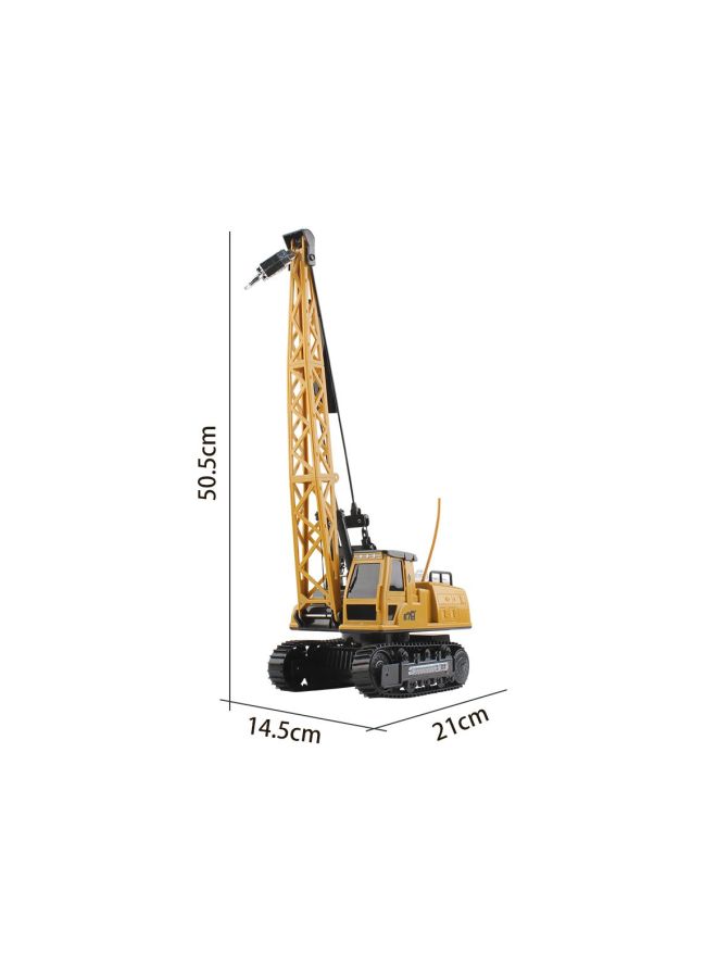 NIBEMINENT Remote Control Electric Construction Crane T2947 Multicolour  - Image 2
