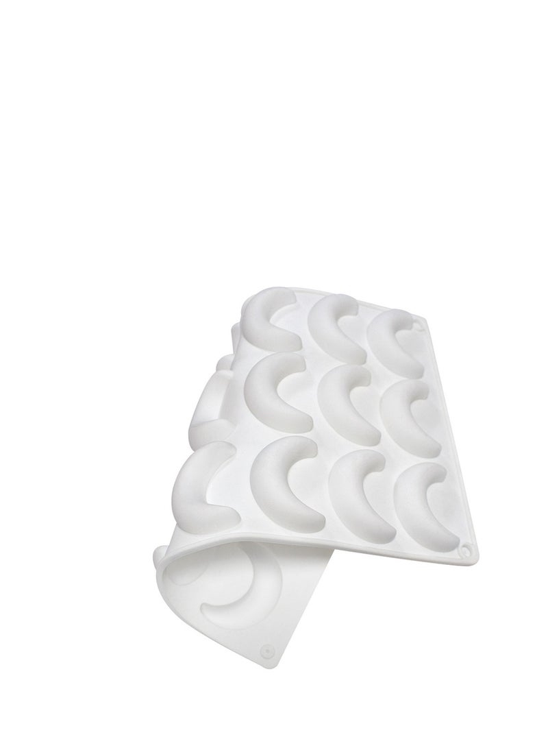 18 Cavity Moon Modeling Silicone Baking Mold Chocolate Fudge Making Mould DIY Cake Baking Decoration Making Silicone Baking Tray - Image 3